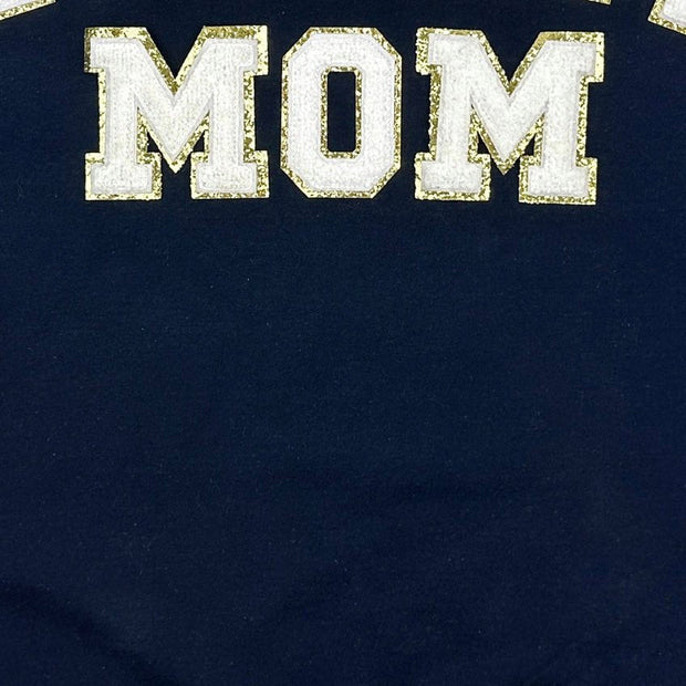 PREORDER: Football Mom Chenille Patch Sweatshirt