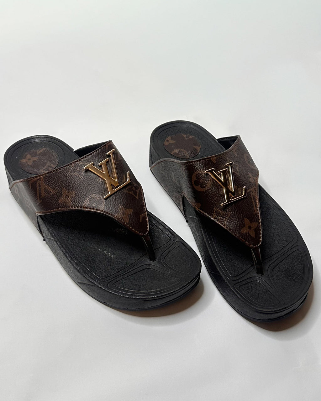 Louis Vuitton Flip Flop Brown Sandal
