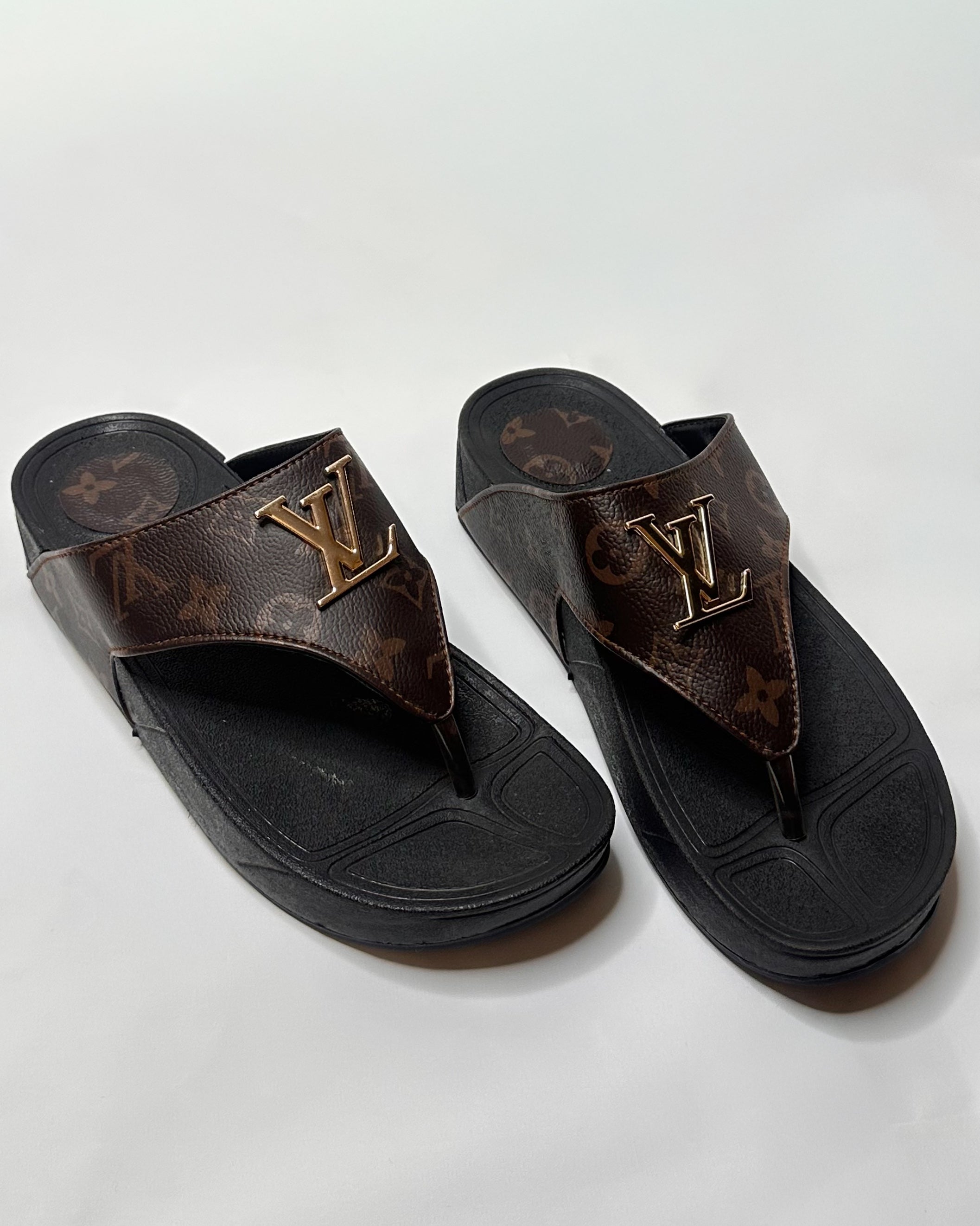 Louis Vuitton Flip Flop Brown Sandal
