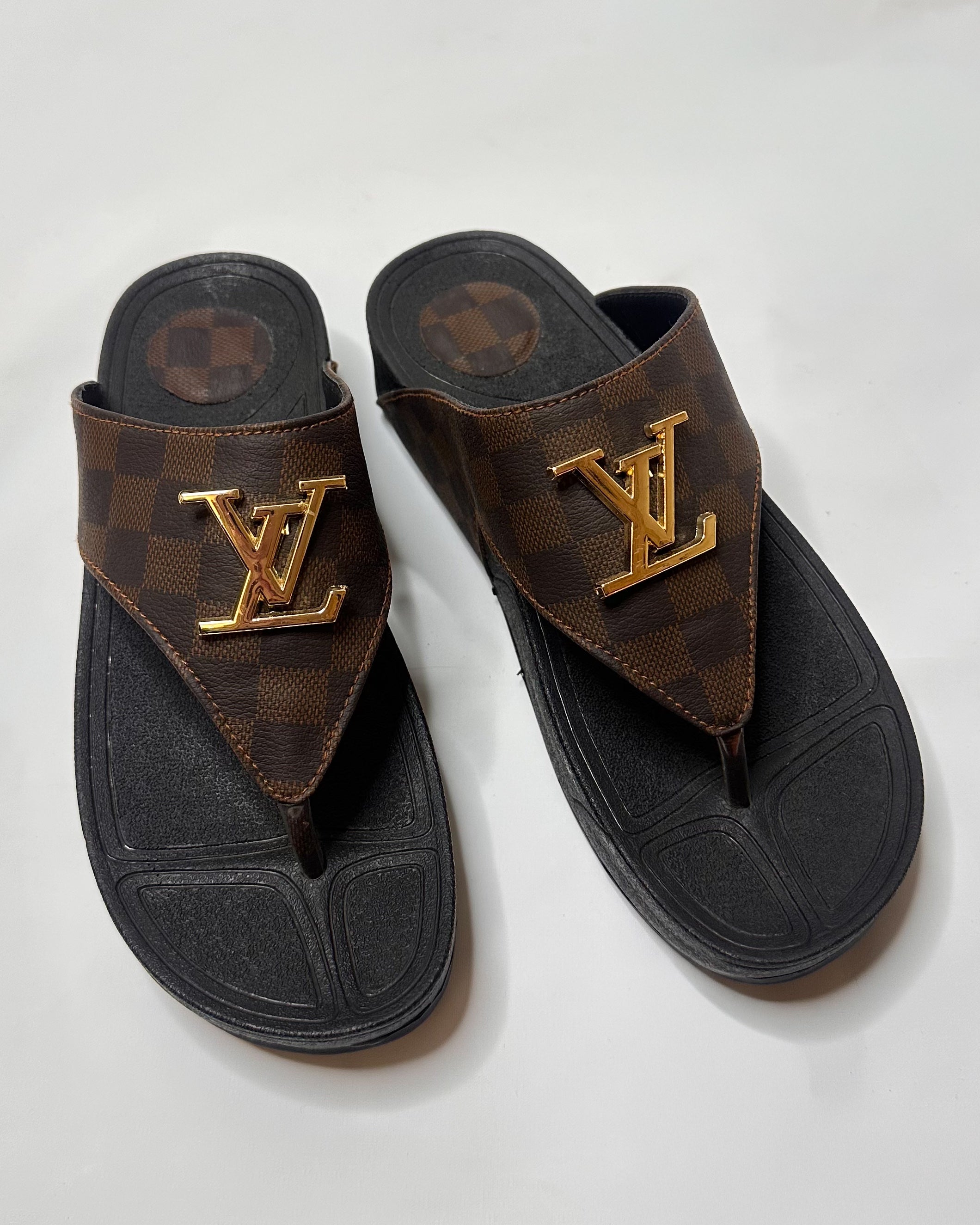 Louis Vuitton Flip Flop Brown Sandal