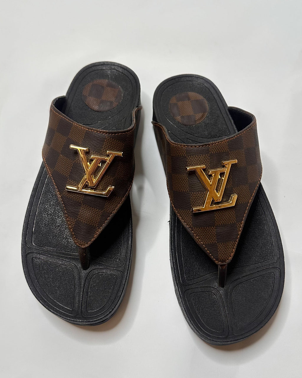 Louis Vuitton Flip Flop Brown Sandal