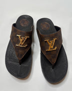 Louis Vuitton Flip Flop Brown Sandal