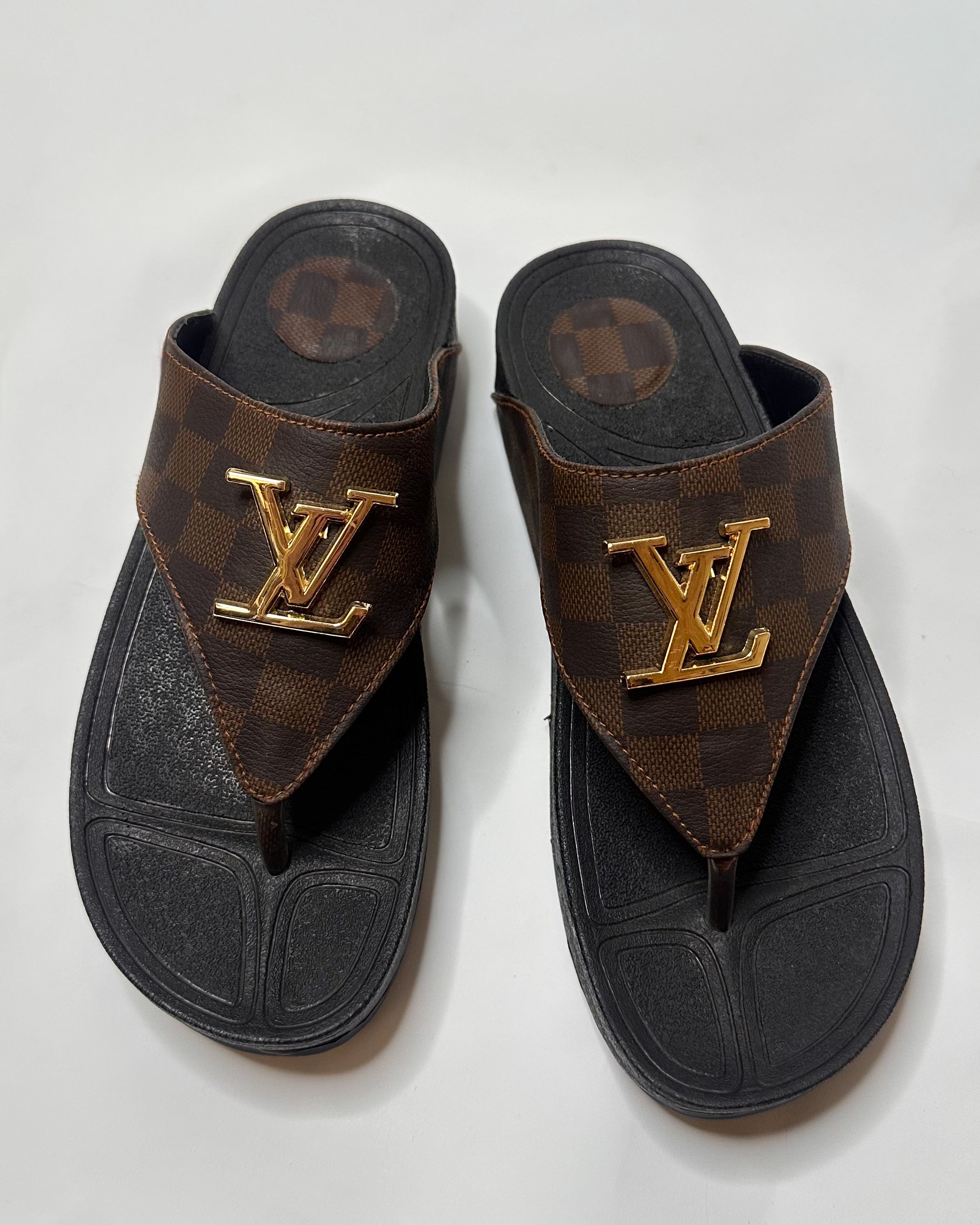 Louis Vuitton Flip Flop Brown Sandal