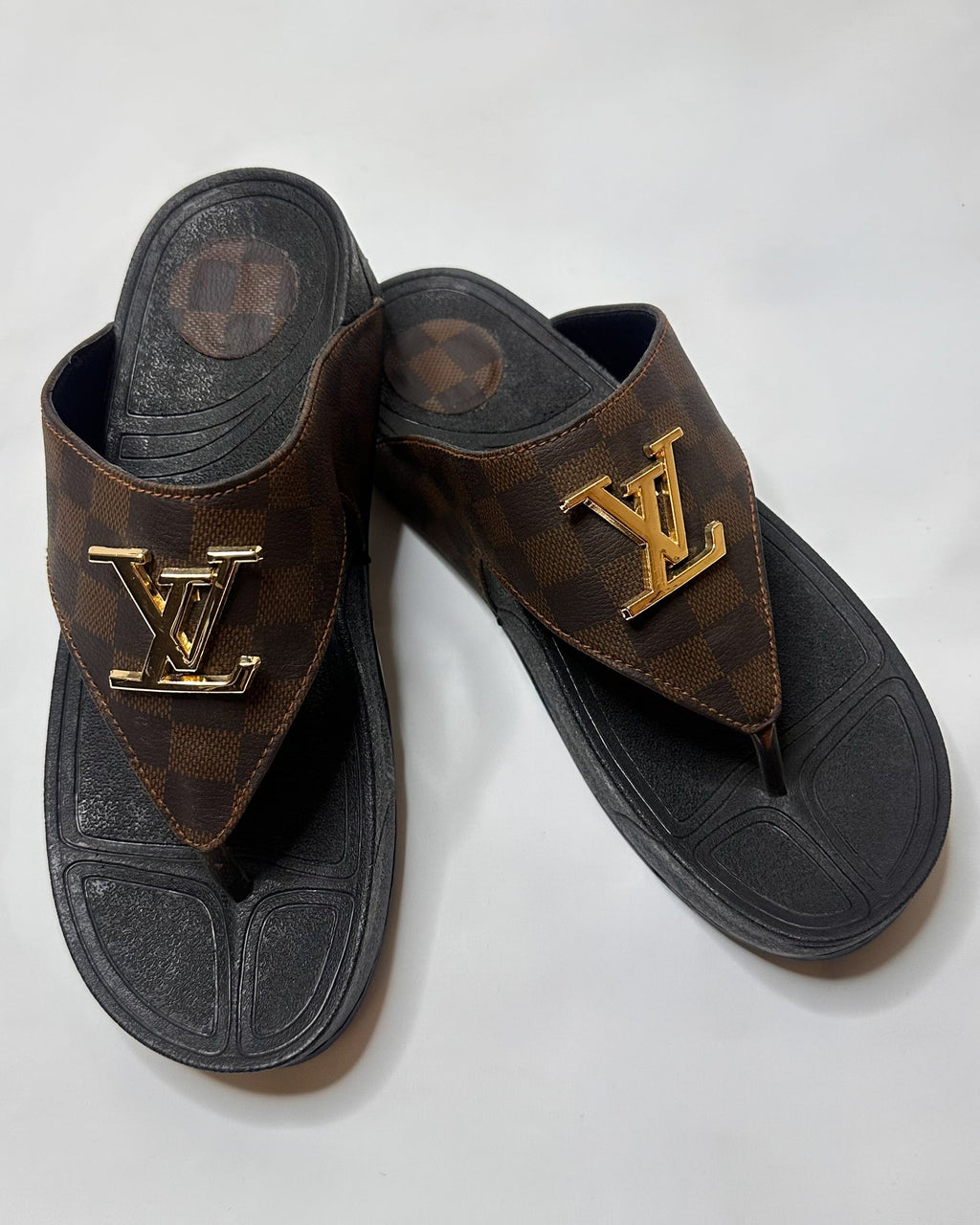 Louis Vuitton Flip Flop Brown Sandal