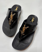 Louis Vuitton Flip Flop Black Sandal