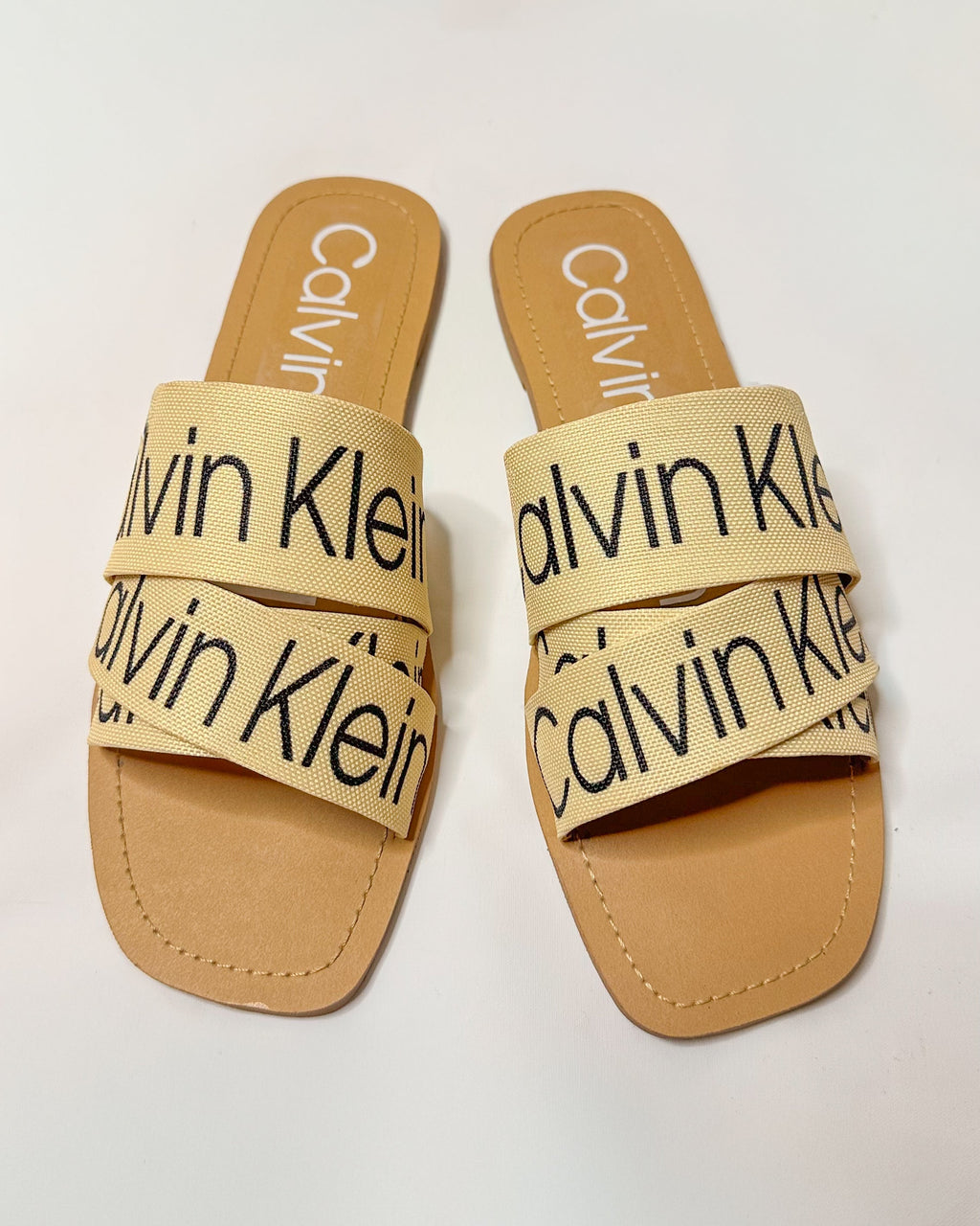 Calvin Klein Women's Bainy White Flats