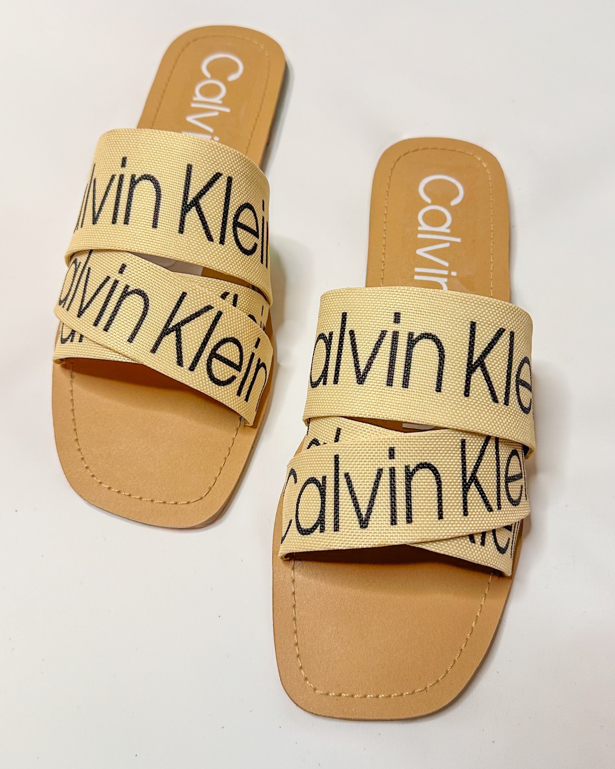 Calvin Klein Women's Bainy White Flats