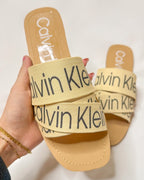 Calvin Klein Women's Bainy White Flats