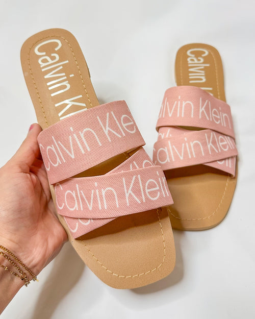 Calvin Klein Women's Bainy Pink Flats