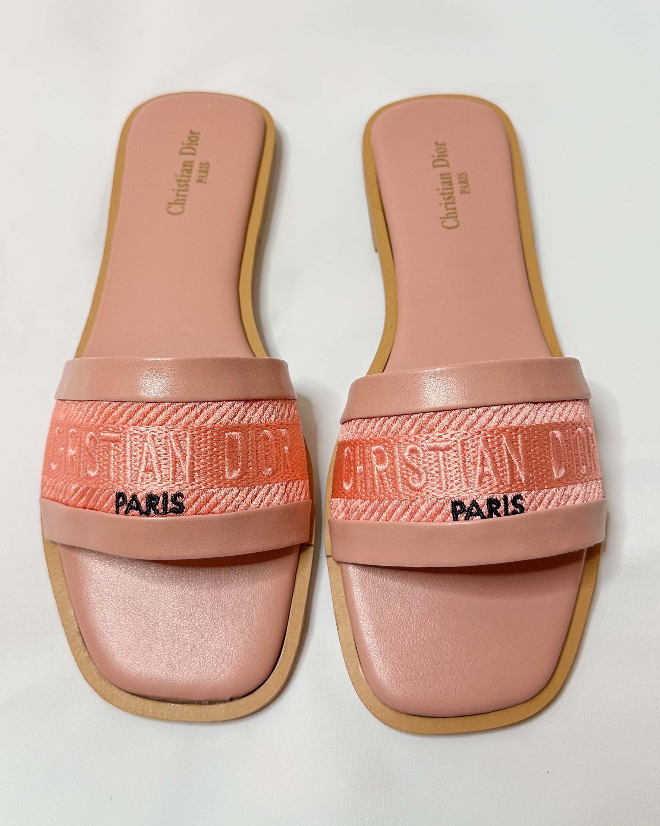 Christian Dior Dway Pink Slides