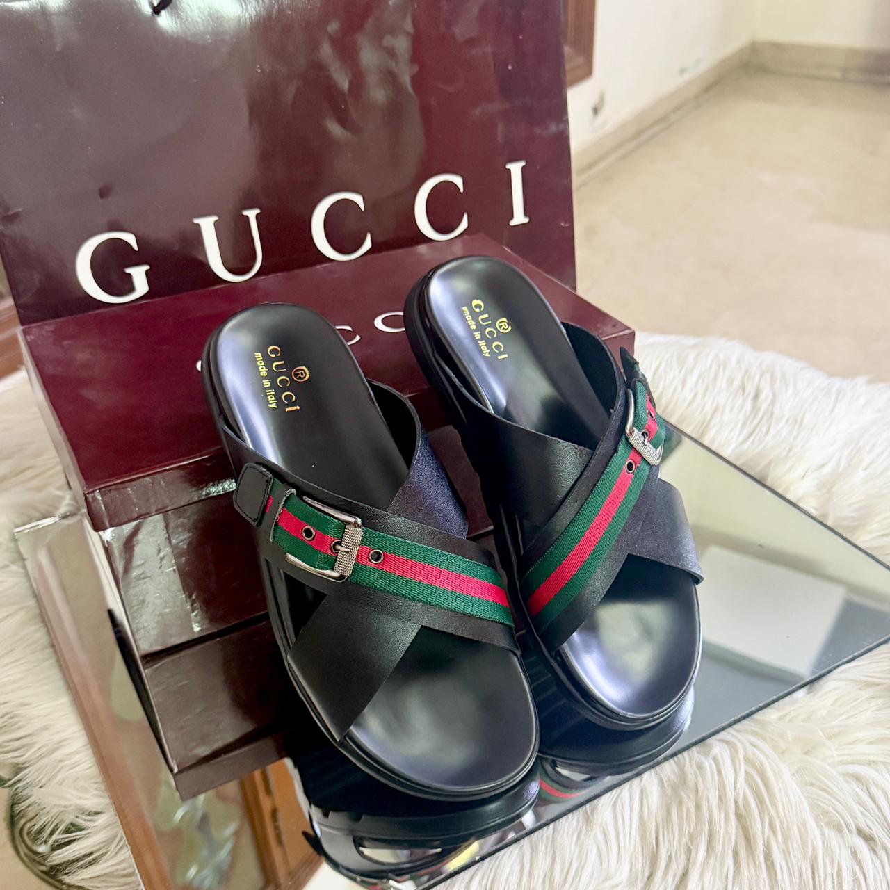 Gucci Men's Prime Slippers